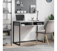 vidaXL Escritorio Gris Sonoma Madera de ingeniería 100 x 50 x 75 cm