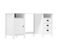 vidaXL Escritorio Hill Range madera de pino blanco 150x50x74 cm