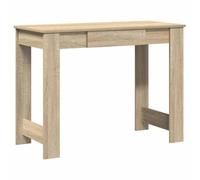 vidaXL Escritorio Madera contrachapada Color Roble Sonoma 100x45x75 cm
