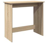 vidaXL Escritorio Madera contrachapada Color Roble Sonoma 80x40x75 cm, Escritorio de Oficina, Mesa de Ordenador, Escritorio de Estudio