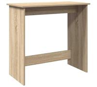 vidaXL Escritorio Madera contrachapada Roble Sonoma 80x40x75 cm - Oficina/Mesa de ordenador