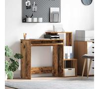 vidaXL Escritorio Madera envejecida 106 x 41 x 88.5 cm