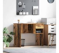 vidaXL Escritorio Madera envejecida 90 x 49 x 75 cm