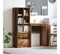 vidaXL Escritorio Madera vieja 105,5 x 34 x 127 cm 2 uds.