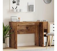 Escritorio vidaXL, estilo vintage, madera maciza y tablero de partículas, 109 x 50 x 78 cm