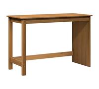vidaXL Escritorio Marrón miel 112 x 50 x 75 cm Madera de Pino Macizo