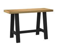vidaXL Escritorio NOAIN patas en A madera maciza pino 120x50x75 cm