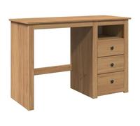 vidaXL Escritorio Panama madera maciza de pino 112x45x75 cm Oficina/Estudio