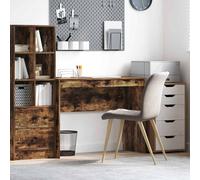 vidaXL Escritorio Roble Ahumado 100 x 40 x 76 cm – Compacto, moderno y ergonómico