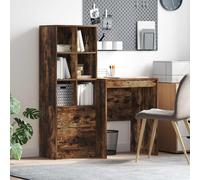 vidaXL Escritorio Roble ahumado 105,5 x 50 x 127 cm 2 uds.