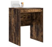 vidaXL Escritorio Roble Ahumado 60 x 50 x 76 cm, Escritorio Compacto, Estilo Moderno, Espacio Ergonómico, Mesa de Escritura Funcional para Habitaciones Pequeñas