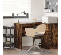 vidaXL Escritorio Roble ahumado Madera de ingeniería 102 x 50 x 75 cm
