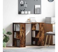 vidaXL Escritorio Roble ahumado Madera de ingeniería 90 x 50 x 75 cm