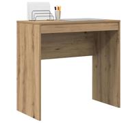 vidaXL Escritorio Roble Artesanal 80 x 40 x 76 cm | Estilo moderno con un acabado de textura de madera para un look natural,