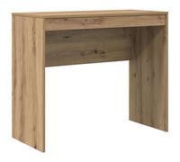 vidaXL Escritorio Roble Artesanal 90 x 40 x 76 cm, Escritorio Compacto, Estilo Moderno, Espacio Ergonómico, Mesa de Escritura Funcional para Habitaciones Pequeñas