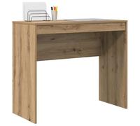vidaXL Escritorio Roble Artesanal 90 x 40 x 76 cm | Elegante y sencillo, ideal para un ambiente moderno, Madera resistente y roble macizo para que dure, Perfecto para escribir,