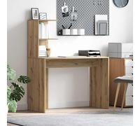 vidaXL Escritorio Roble artisan 102 x 50 x 124 cm Madera de ingeniería
