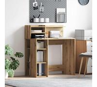 vidaXL Escritorio Roble artisan Madera de ingeniería