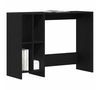 vidaXL Escritorio Roble Negro Madera de ingeniería 102,5 x 35 x 75 cm