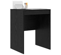 vidaXL Escritorio Roble Negro 60 x 50 x 76 cm, Escritorio Compacto, Estilo Moderno, Espacio Ergonómico, Mesa de Escritura Funcional para Habitaciones Pequeñas