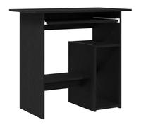 vidaXL Escritorio Roble negro Madera de ingeniería 80x45x74 cm