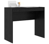 vidaXL Escritorio Roble Negro 90 x 40 x 76 cm, Escritorio Compacto, Estilo Moderno, Espacio Ergonómico, Mesa de Escritura Funcional para Habitaciones Pequeñas