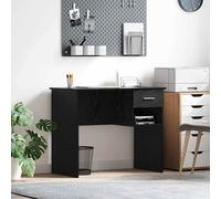 vidaXL Escritorio Roble Negro 90 x 49 x 75 cm Madera de ingeniería