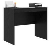 vidaXL Escritorio Roble Negro 90 x 50 x 76 cm, Escritorio Compacto, Estilo Moderno, Espacio Ergonómico, Mesa de Escritura Funcional para Habitaciones Pequeñas