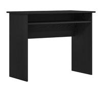 vidaXL Escritorio roble negro 90x50x74 cm madera de ingeniería