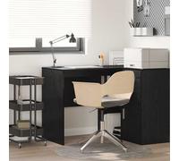 vidaXL Escritorio Roble Negro Madera de ingeniería 102 x 50 x 75 cm