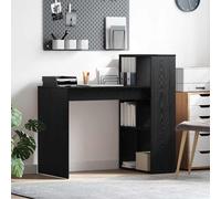vidaXL Escritorio Roble Negro Madera de ingeniería 108 x 55 x 103.5 cm