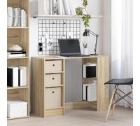 vidaXL Escritorio Roble Sonoma 100 x 40 x 75 cm Madera de ingeniería