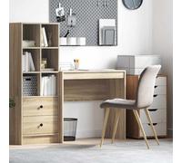 vidaXL Escritorio Roble Sonoma 80 x 40 x 76 cm, Escritorio Compacto, Estilo Moderno, Espacio Ergonómico, Mesa de Escritura Funcional para Habitaciones Pequeñas