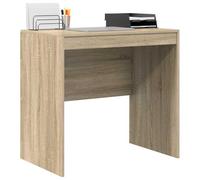 vidaXL Escritorio Roble Sonoma 80 x 50 x 76 cm – Compacto, mesa de escritura funcional