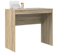 vidaXL Escritorio Roble Sonoma 90 x 40 x 76 cm | Elegante y minimalista para un aire moderno, Madera de calidad resistente con tablero de partículas, Ideal para escribir,