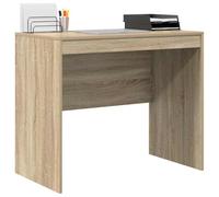 vidaXL Escritorio Roble Sonoma 90 x 50 x 76 cm - Compacto, estilo moderno, espacio ergonómico