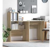 vidaXL Escritorio Roble Sonoma Madera de ingeniería