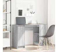 Escritorio gris Sonoma de vidaXL, 120x42x76 cm, fabricado en material de madera