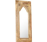 vidaXL Espejo de 50x3x110 cm, madera maciza de mango