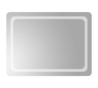 vidaXL Espejo de Baño con LED Tocador Ducha Aseo Cuarto Mueble Adorno Dimensiones 60 x 40 cm, 70 x 40 cm, 80 x 50 cm y mas