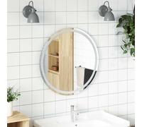 vidaXL Espejo de baño LED Redondo 70 cm