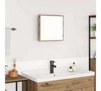 vidaXL Espejo de baño LED Roble artisan 40 x 37 x 8.5 cm
