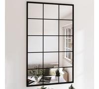 vidaXL Espejo de pared, 3 unidades, , 100x60 cm, metal. Espejo de pared, espejo, espejo para pasillo, espejo cuadrado