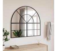 vidaXL Espejo de Pared Arco Decoración de Pared para Salón Pasillo Hierro Negro Dimensiones 60 x 70 cm, 60 x 90 cm, 80 x 80 cm y mas