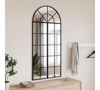 vidaXL Espejo de Pared Arco Decoración de Pared para Salón Pasillo Hierro Negro Dimensiones 60 x 70 cm, 60 x 90 cm, 80 x 80 cm y mas