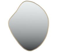 vidaXL Espejo de Pared Colgante Dormitorio Salón Sala de Estar Pasillo Tocador Comedor Cuarto de Baño Entrada Decoración Hogar Dorado