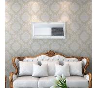 vidaXL Espejo de pared estilo barroco 100x50 cm blanco