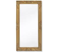 vidaXL Espejo de Pared Estilo Barroco con Dimensiones 100 x 50 cm Color Dorado