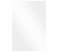 vidaXL Espejo de Pared Rectangular 50 x 80 cm Vidrio Templado, Espejo Moderno para baño, Elegante decoración de Pared, diseño sin Marco en Vidrio Templado, Pieza Minimalista