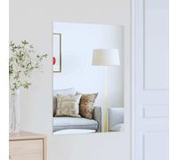vidaXL Espejo de pared rectangular 80 x 60 cm vidrio templado